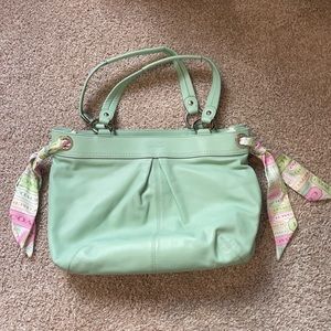 Coach Kyra G-0982 F13556 Tan Soft Leather Bag-